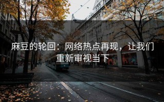 麻豆的轮回：网络热点再现，让我们重新审视当下