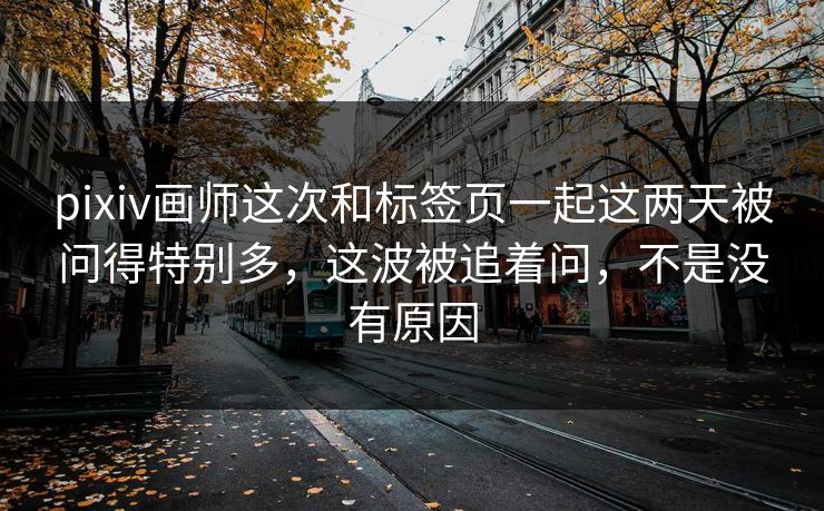 pixiv画师这次和标签页一起这两天被问得特别多，这波被追着问，不是没有原因-第1张图片-p站助手短视频 - p站搬运工影视网
